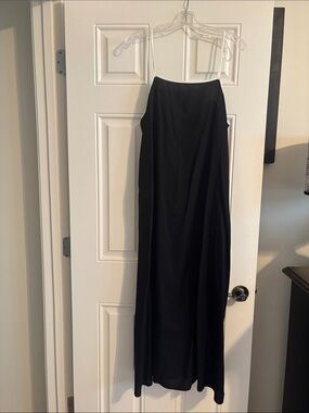 Black Linen Dress